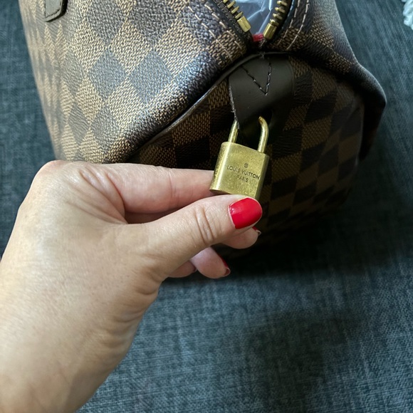 LV speedy 30 in damier ebene - Picture 2 of 4